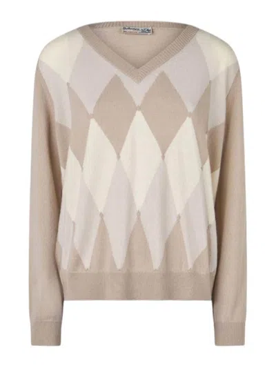 BALLANTYNE PULLOVER V IN  CASHMERE