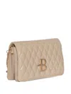 Ballantyne Quilted Clutch Bag In Neutral