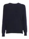 Ballantyne Classic Crew Neck Pullover In Animal Print
