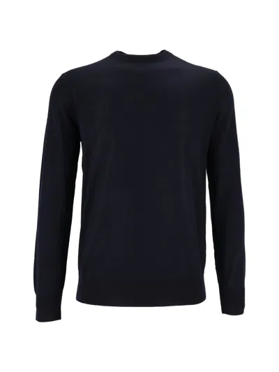 Ballantyne R Neck Pullover In Purple