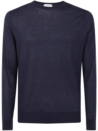 Ballantyne R Neck Pullover Clothing In Blue