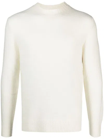 Ballantyne R Neck Pullover Clothing In White