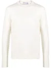 Ballantyne R Neck Pullover Clothing In White