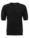 Ballantyne Black R Neck Sweater