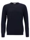 Ballantyne R Neck Sweaters And Cardigans In Black