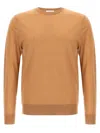 Ballantyne R Neck Sweaters And Cardigans In Brown