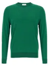 Ballantyne R Neck Sweaters And Cardigans In Green