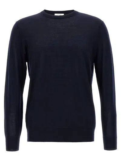 Ballantyne 'r Neck' Sweater In Blue