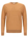 Ballantyne R Neck Sweaters And Cardigans In Beige