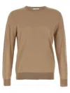 Ballantyne R Neck Sweaters And Cardigans In Beige