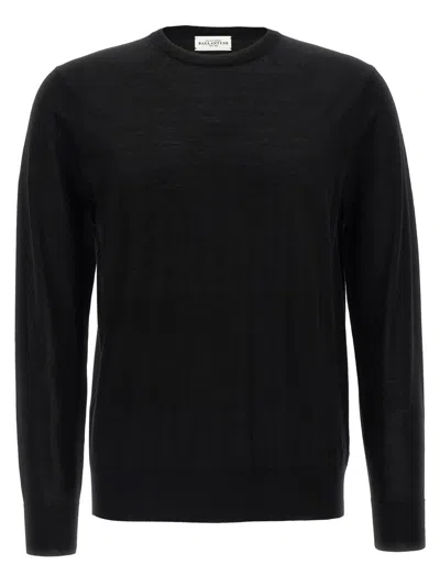 BALLANTYNE 'R NECK' SWEATER
