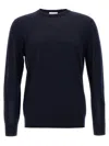 Ballantyne R Neck Sweaters And Cardigans In Black