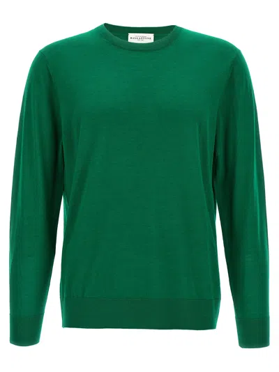 Ballantyne R Neck Sweaters And Cardigans In Green