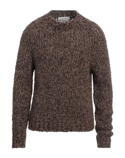 Ballantyne Raw Diamond By  Man Sweater Chocolate Brown Size 38 Wool, Acrylic