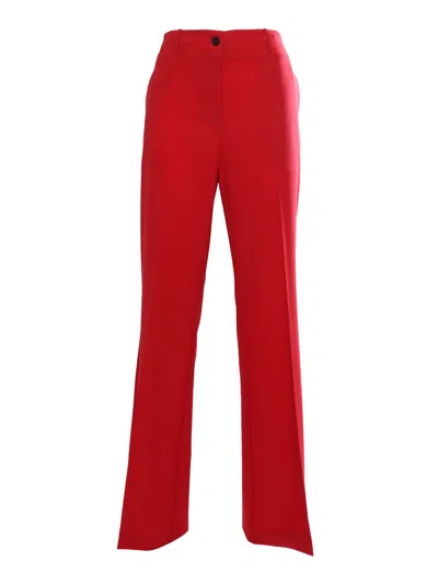 Ballantyne Red Flared Trousers