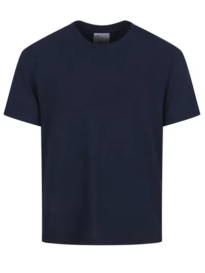 Ballantyne Regular Fit Black Cotton T-shirt In Blue