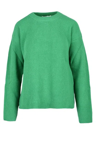 Ballantyne Ribbed Sweater - Green