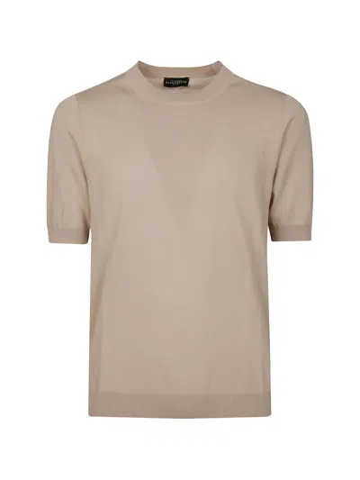 Ballantyne Rope Cotton T-shirt In Brown