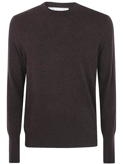 Ballantyne Round Neck Pullover Clothing In Brown