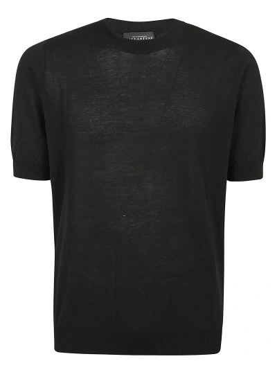Ballantyne Round Neck T-shirt In Black