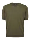 Ballantyne Round Neck T-shirt In Green