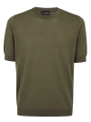 Ballantyne Round Neck T-shirt In Green