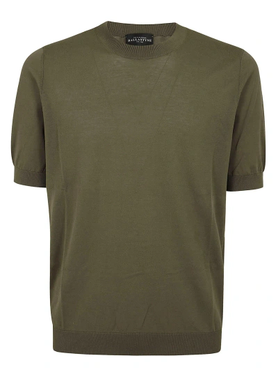 Ballantyne Round Neck T-shirt In Green