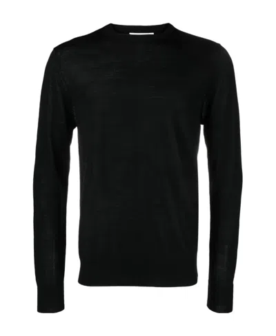 BALLANTYNE ROUND-NECK WOOL CARDIGAN