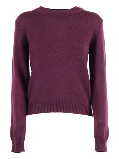 BALLANTYNE ROUND-NECK WOOL SWEATER