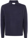 Ballantyne Sailor Neck Pullover Clothing In Blue