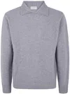 Ballantyne Sailor Neck Pullover Clothing In Grey