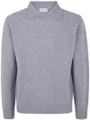 Ballantyne Sailor Neck Pullover Clothing In Zinc