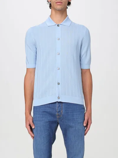 Ballantyne Shirt  Men Color Sky Blue