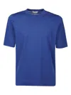 Ballantyne Short-sleeve Cotton T-shirt In Blue