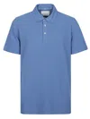 Ballantyne Short Sleeve Polo Shirt In Blue