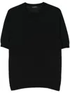 Ballantyne Short Sleeve Pullover In Black