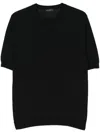 Ballantyne Short Sleeve Pullover In Black