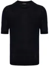 Ballantyne Short Sleeve Pullover In Black