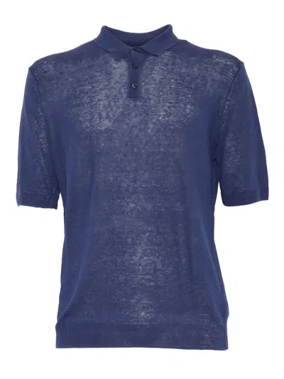 Ballantyne Short Sleeves Polo In Multicolor