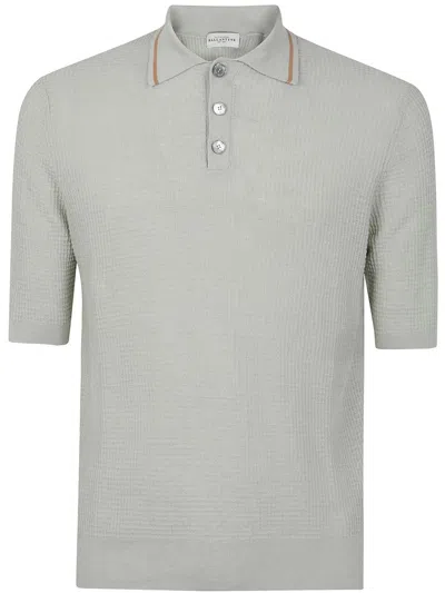 BALLANTYNE BALLANTYNE SHORT SLEEVES POLO CLOTHING