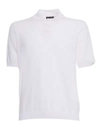 Ballantyne Short Sleeves Polo In White