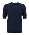 Ballantyne R Neck Sweaters And Cardigans In Black