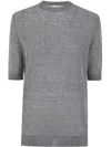 Ballantyne Short Sleeves Pullover In White