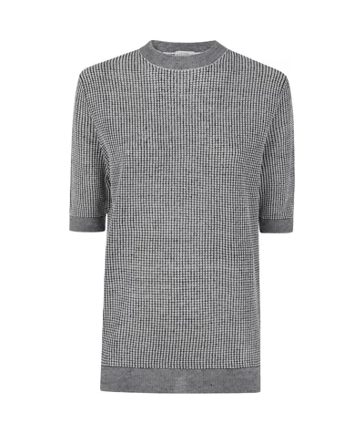 BALLANTYNE GEOMETRIC-PRINT T-SHIRT