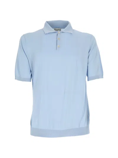 Ballantyne Short-sleeve Polo Shirt In Blue