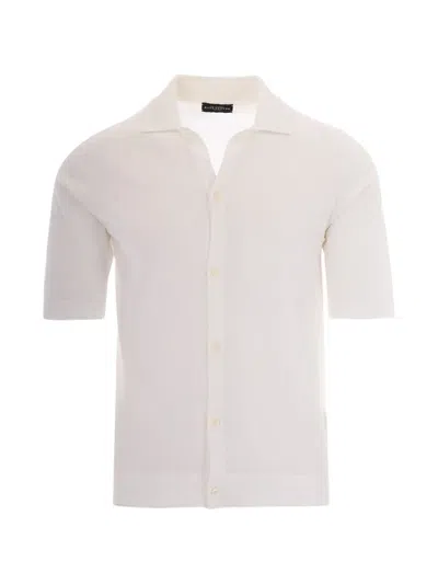 Ballantyne Short-sleeve Shirt In White