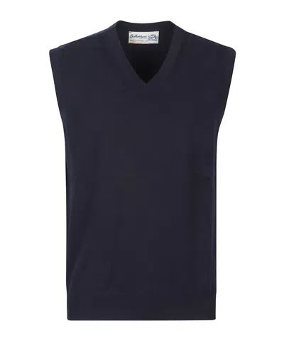 BALLANTYNE BALLANTYNE SLEEVELESS V-NECK VEST