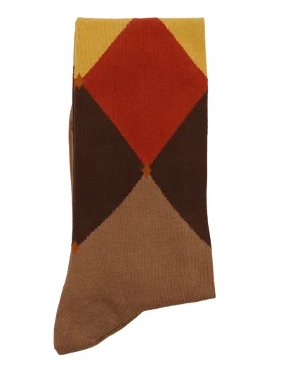 Ballantyne Socks In Camel