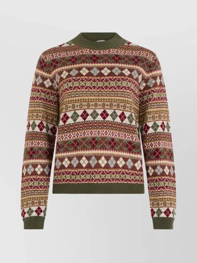 BALLANTYNE SOFT KNIT CREW NECK LONG SLEEVE SWEATER