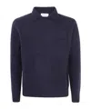 Ballantyne Sailor Neck Pullover Clothing In Black